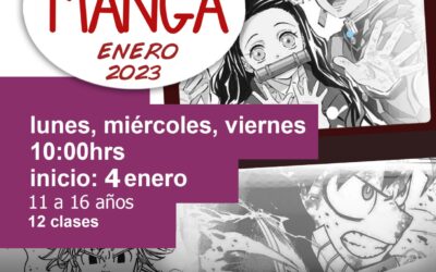 MANGA ONLINE PARA JÓVENES ENTRE 11 A 16 AÑOS ENERO 2023