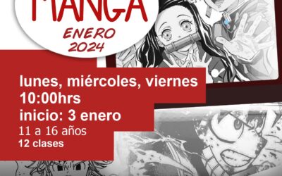 TALLER MANGA PARA NIÑOS ONLINE